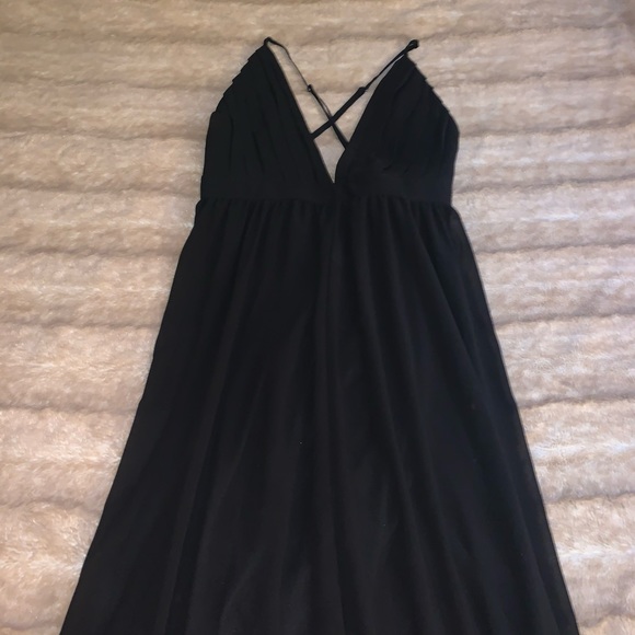 Long Black Dress - Picture 3 of 5